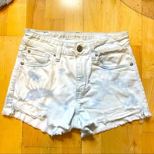American Eagle Acid Wash Shorts
